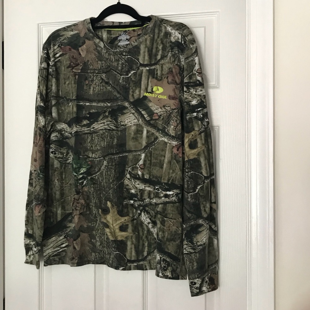 Men’s Camouflage Long Sleeve Tshirt